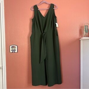 Gabby Skye Deep Green Jumpsuit